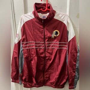 NFL Washington Redskins SI Sports Windbreaker Jacket Mens large